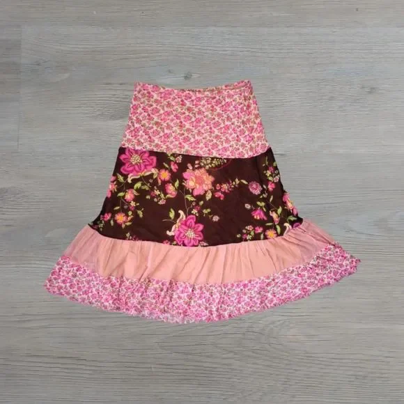 Y2K Parisian Pink Floral Micromesh Fairy Dress - Picture 3 of 4